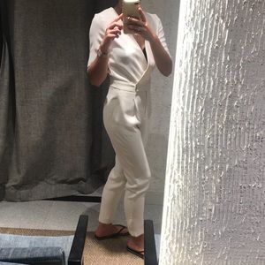 White long jumpsuit